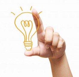 Лампочка в руке